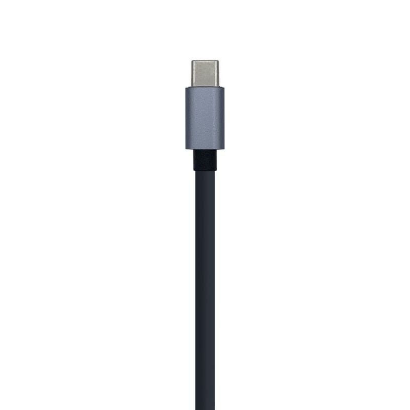 Hub USB Tipo-C Aisens A109-0396/ 3xUSB/ 1xRJ45/ Gris - изображение 3
