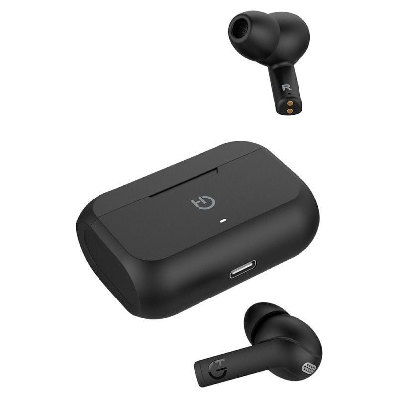 Auriculares Bluetooth Hiditec Fenix TWS con estuche de carga/ Autonomía 6h/ Negros - изображение 4