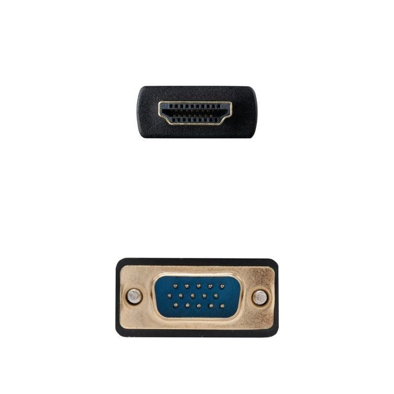 Cable Conversor Nanocable 10.15.4348/ HDMI Macho - VGA Macho/ 1.8m/ Negro - изображение 3