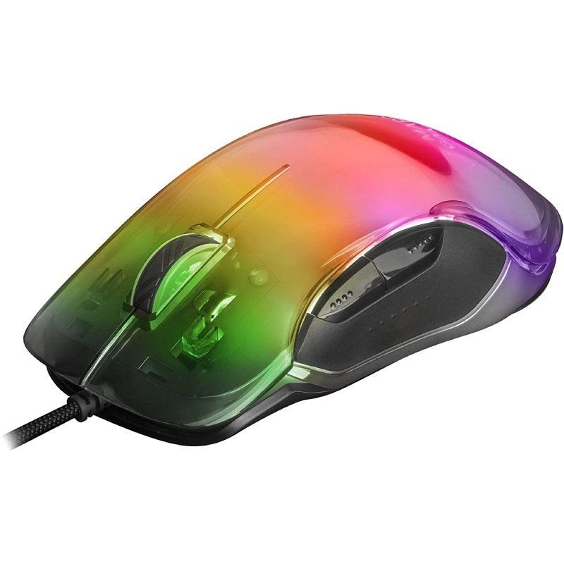 Ratón Gaming Mars Gaming MMGLOW/ Hasta 12800DPI/ Negro - изображение 2
