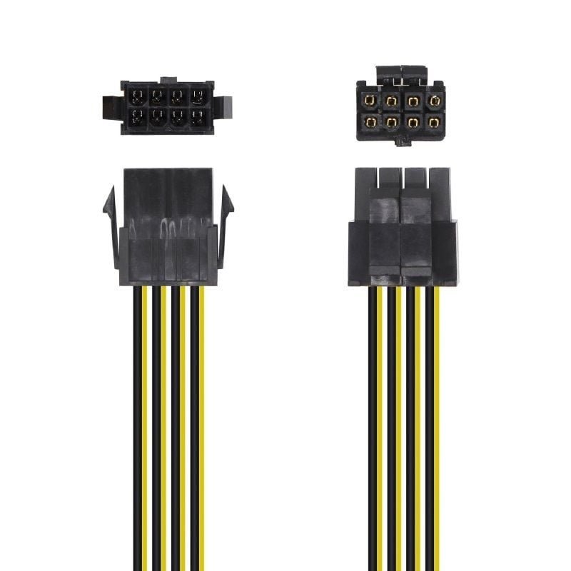 Cable de Alimentación Microprocesador Aisens A131-0419/ Molex -4+4 PIN Macho - Molex 8 PIN Hembra/ 30cm - изображение 2