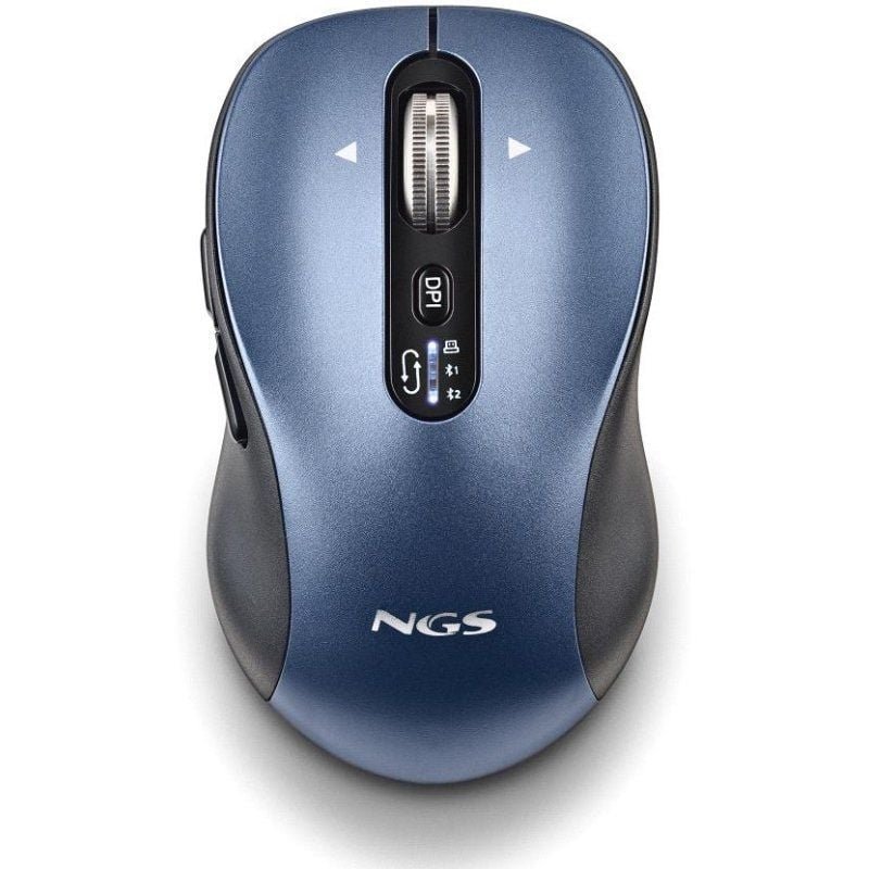 Ratón Inalámbrico por Bluetooth NGS Infinity-RB/ Batería recargable/ Hasta 3200 DPI/ Azul - изображение 2