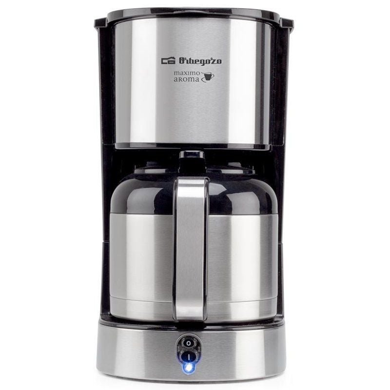 Cafetera de Goteo Orbegozo CG 5020/ 12 Tazas/ Plata - изображение 2