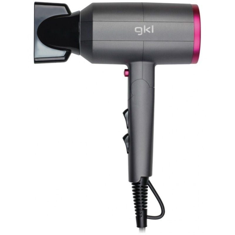 Secador GKL TOPAZ S2100/ 2200W/ Iónico/ Rosa y Gris - изображение 3