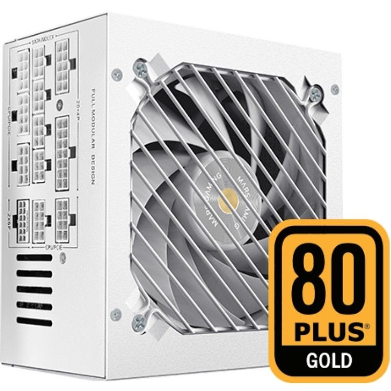 Fuente de Alimentación Mars Gaming MPB850PSI/ 850W/ Ventilador 14cm/ 80 Plus Gold