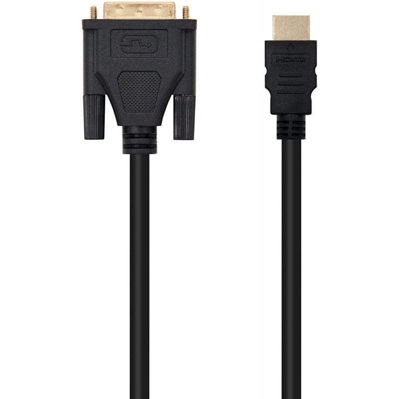 Cable HDMI Nanocable 10.15.0503/ DVI Macho - HDMI Macho/ 3m/ Negro - изображение 3