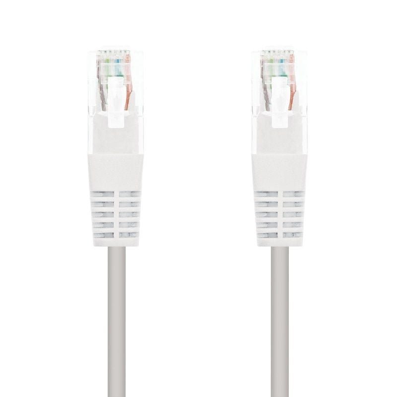 Cable de Red RJ45 UTP Nanocable 10.20.0400-W Cat.6/ 50cm/ Blanco