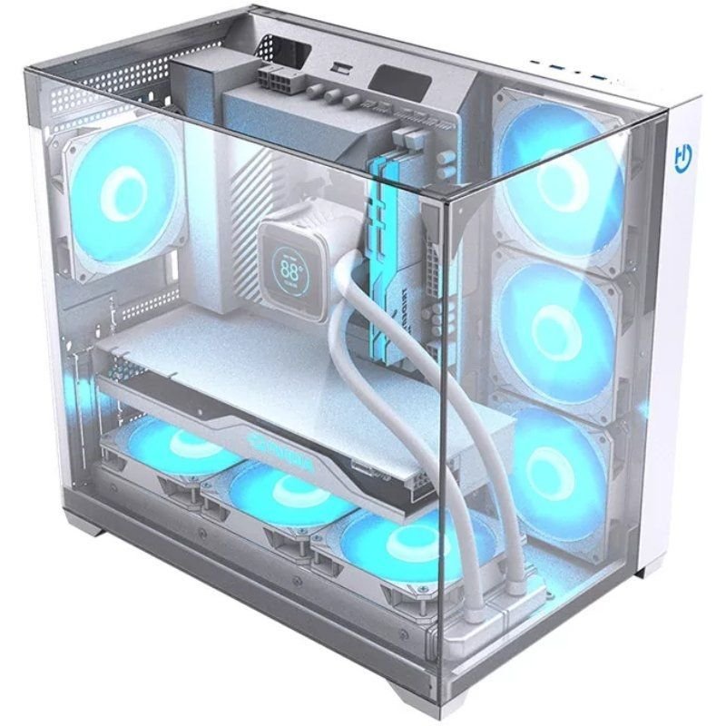 Caja Gaming Semitorre Hiditec SKY/ Blanco - изображение 2