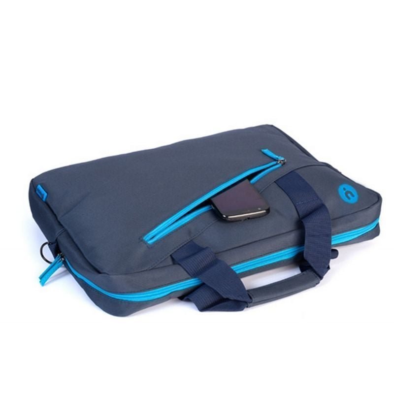 Maletín Monray Ginger para Portátiles hasta 15.6"/ Cinta para Trolley/ Azul - изображение 2