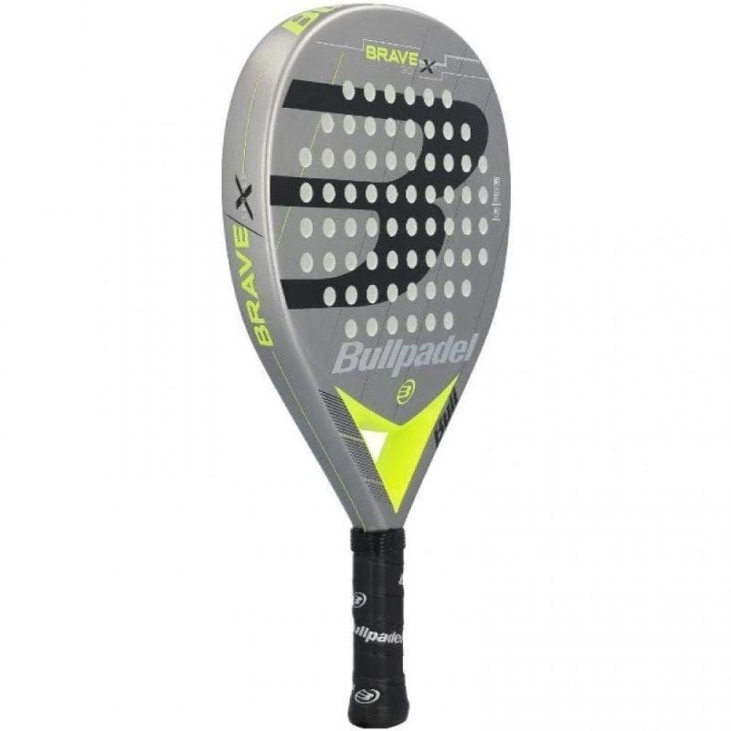 Pala de Pádel Bullpadel Brave 3.0 2021/ Gris y Amarilla - изображение 2