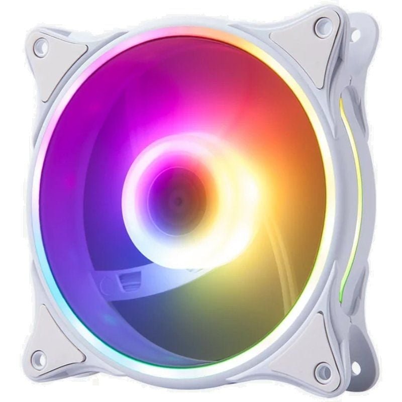 Ventilador Hiditec N18 ARGB/ 12cm/ Blanco - изображение 2