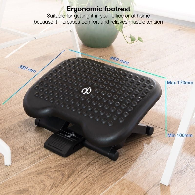 Reposapiés Ajustable/ Inclinable TooQ TQFR0603-B/ 460 x 340mm - изображение 3