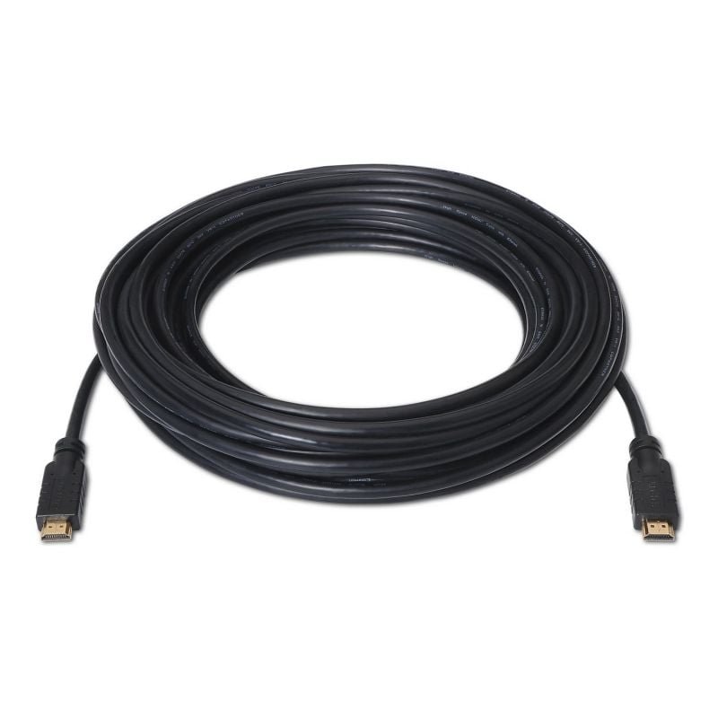 Cable HDMI 1.4 Aisens A119-0106/ HDMI Macho - HDMI Macho/ Hasta 10W/ 720Mbps/ 30m/ Negro - изображение 2