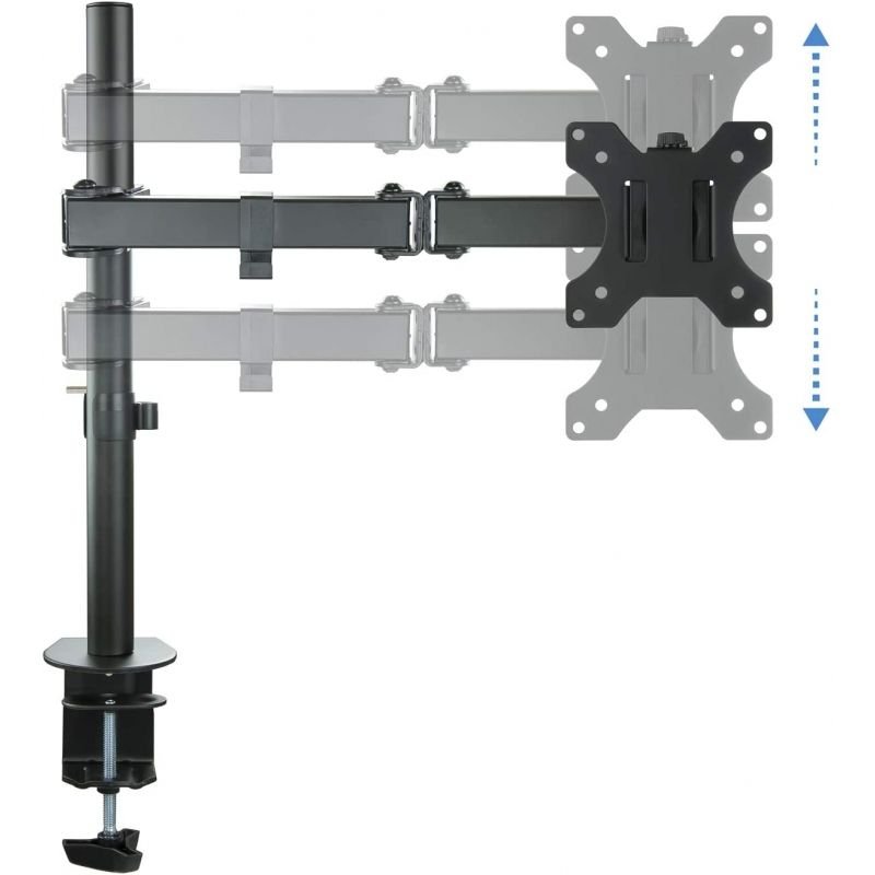 Soporte de Mesa para Monitor TooQ DB1032TN-B/ Giratorio/ Inclinable/ hasta 8kg - изображение 4