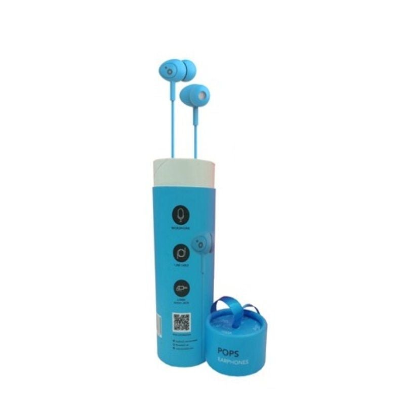 Auriculares Intrauditivos Sunstech Pops/ con Micrófono/ Jack 3.5/ Azules - изображение 2
