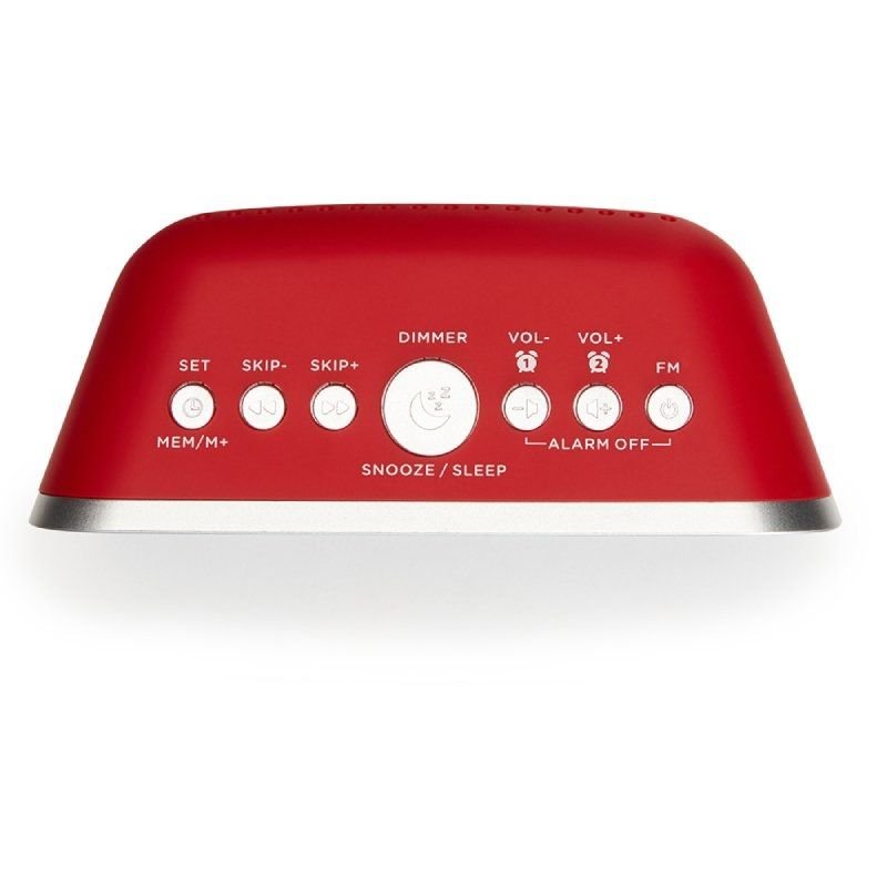 Despertador Aiwa CRU-19RD/ Radio FM/ Rojo - изображение 4