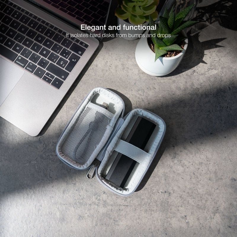 Funda para Disco Externo M2 TooQ TQBC-M201G/ Gris - изображение 3