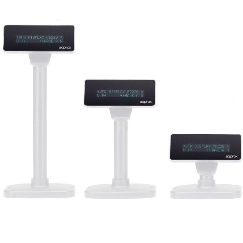 Visor TPV Approx appVFD01WH/ 2 líneas/ USB - изображение 2
