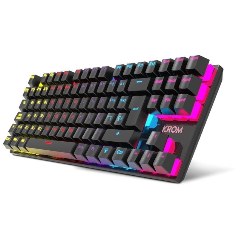 Teclado Gaming Mecánico Krom Kasic TKL/ Negro - изображение 4