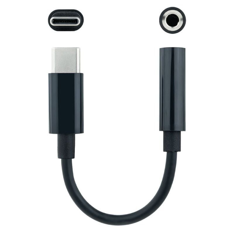Conversor USB Tipo-C Nanocable 10.24.1205/ USB Tipo-C Macho - Jack 3.5 Hembra - изображение 2