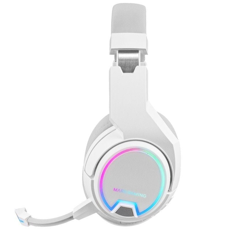 Auriculares Gaming Inalámbricos con Micrófono Mars Gaming MHW100/ Jack 3.5/ Blancos - изображение 2