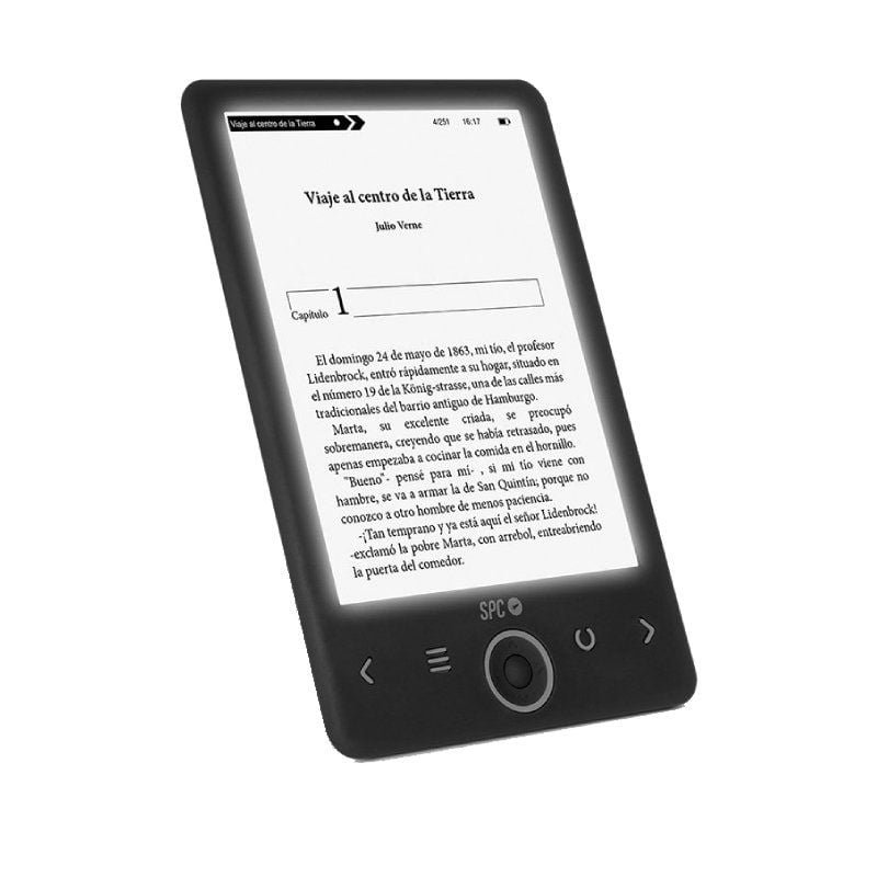 Libro Electrónico SPC Dickens Light 2/ 6"/ Tinta Electrónica/ Negro - изображение 4
