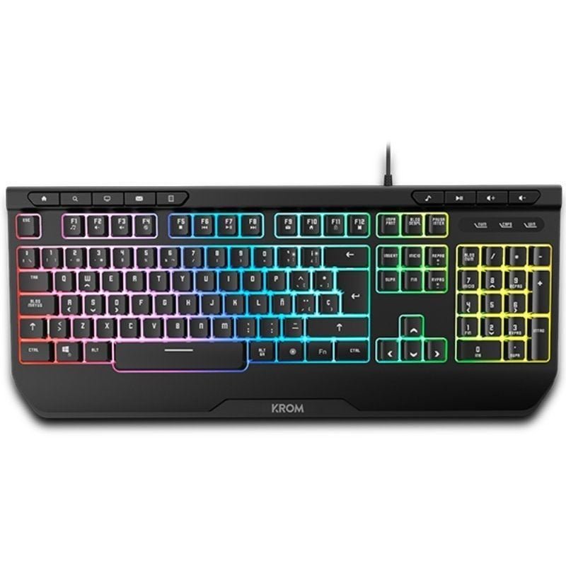 Pack Gaming Krom kenya/ Teclado RGB + Ratón Óptico + Alfombrilla + Auriculares - изображение 3