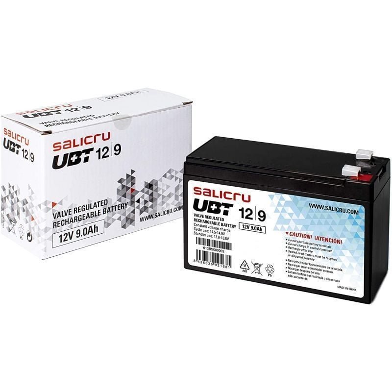 Batería Salicru UBT 12/9 compatible con SAI Salicru según especificaciones - изображение 3