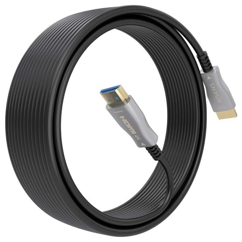Cable HDMI 2.0 AOC 4K Aisens A148-0858/ HDMI Macho - HDMI Macho/ 10m/ Negro - изображение 2