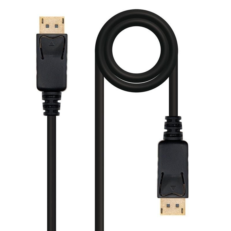 Cable DisplayPort 1.2 4K Nanocable 10.15.2301-L150/ DisplayPort Macho - DisplayPort Macho/ 1.5m/ Negro - изображение 2