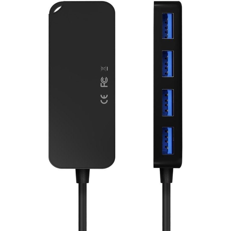 Hub USB Tipo-C Aisens A109-0716/ 4xUSB - изображение 3