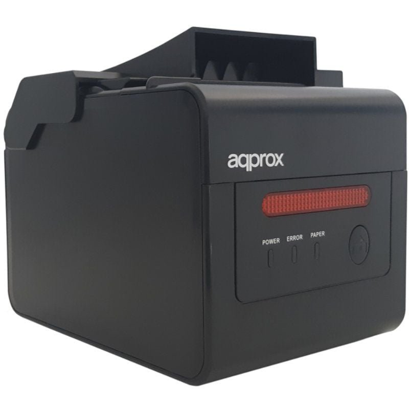 Impresora de Tickets Approx appPOS80ALARM/ Térmica/ Ancho papel 58 y 80mm/ USB-RS232-LAN-RJ11/ Negra - изображение 2