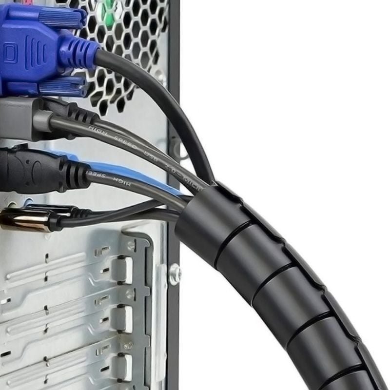 Organizador de Cables en Espiral Aisens A151-0406/ 1m - изображение 2