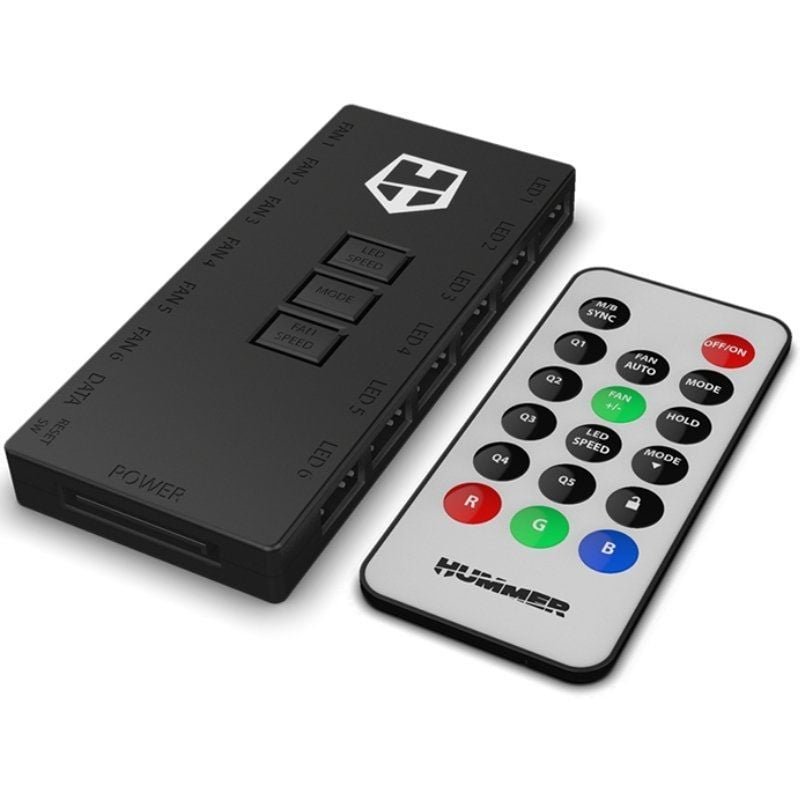 Controlador Hub Remoto Nox R-Hub para Ventiladores ARGB - изображение 2