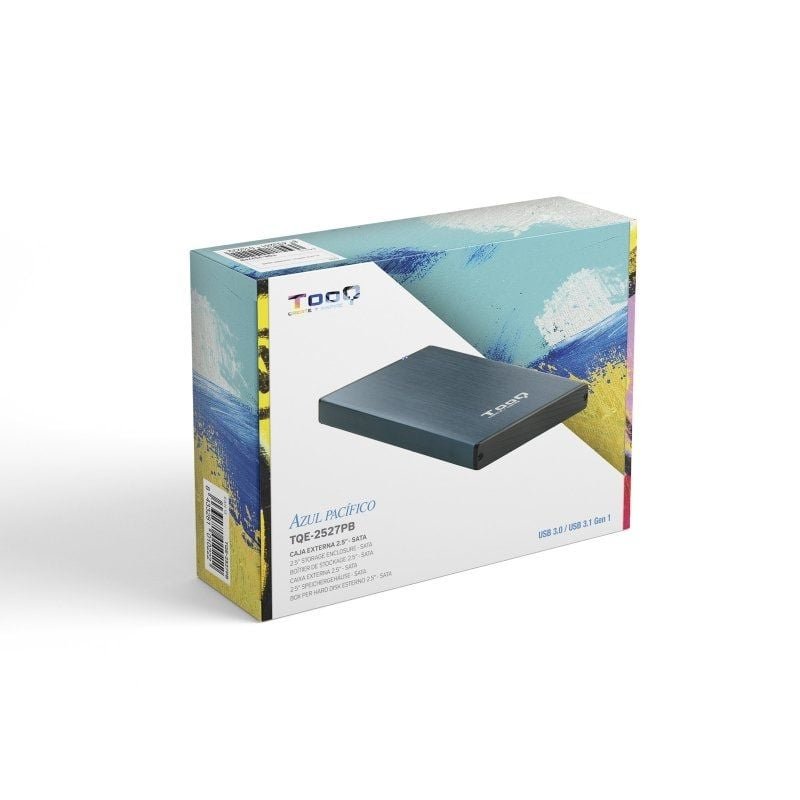 Caja Externa para Disco Duro de 2.5" TooQ TQE-2527PB/ USB 3.1 - изображение 4