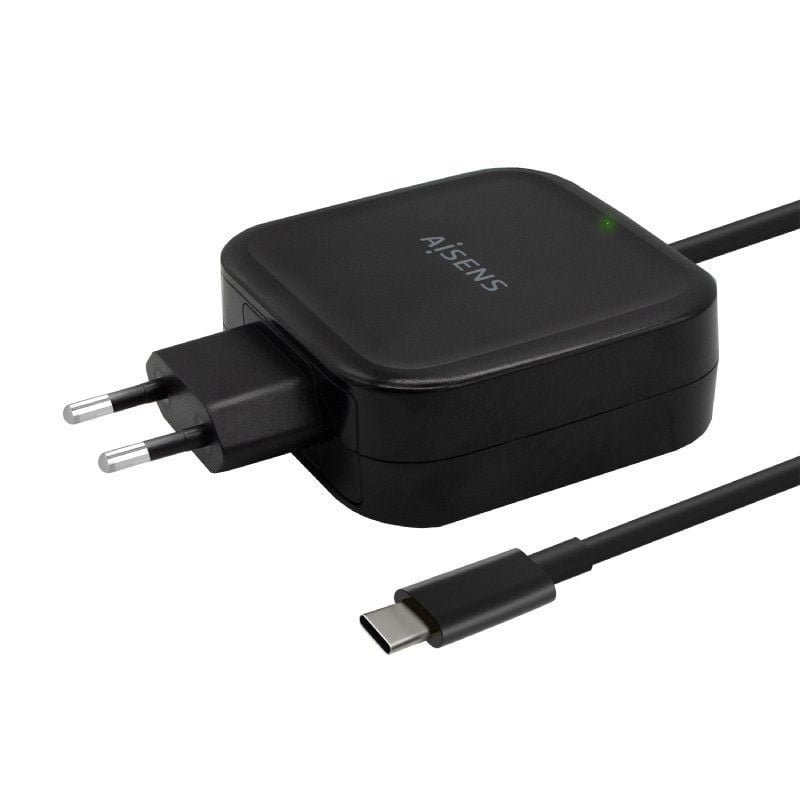 Cargador de Pared Aisens ASCH-1PD65WL-BK/ 1xUSB Tipo-C/ 65W - изображение 2