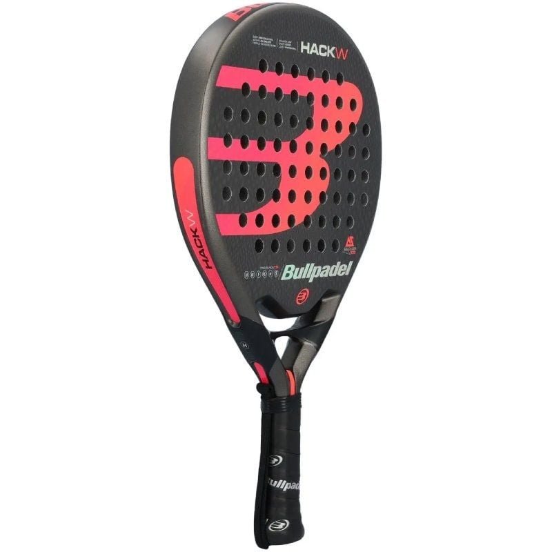 Pala de Pádel Bullpadel Hack W 2019 (Ale Salazar)/ Roja y Negra - изображение 3