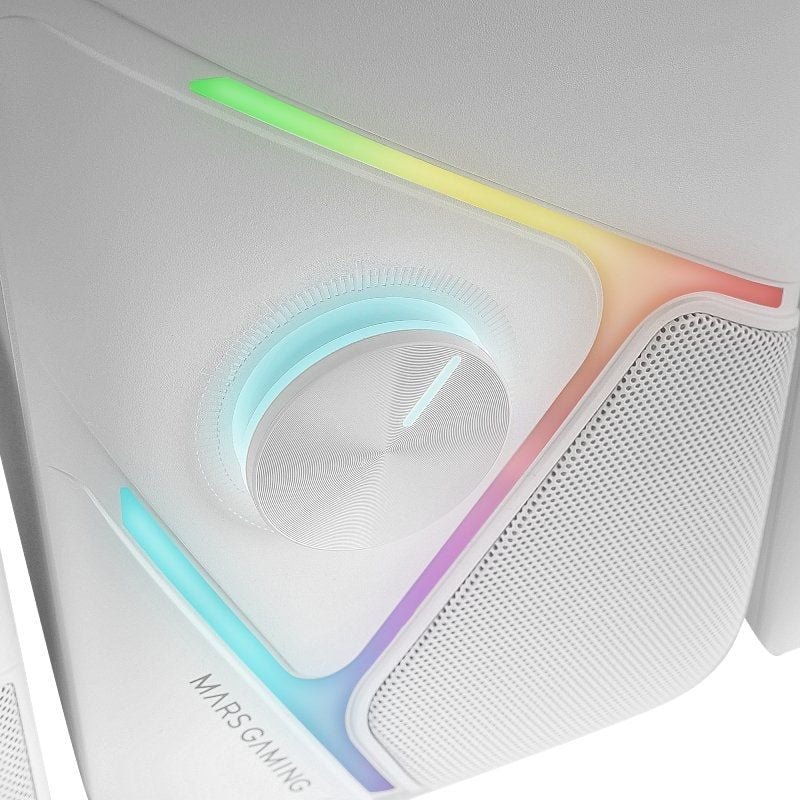 Altavoces Mars Gaming MS-H21/ 35W/ 2.1/ Blancos - изображение 4