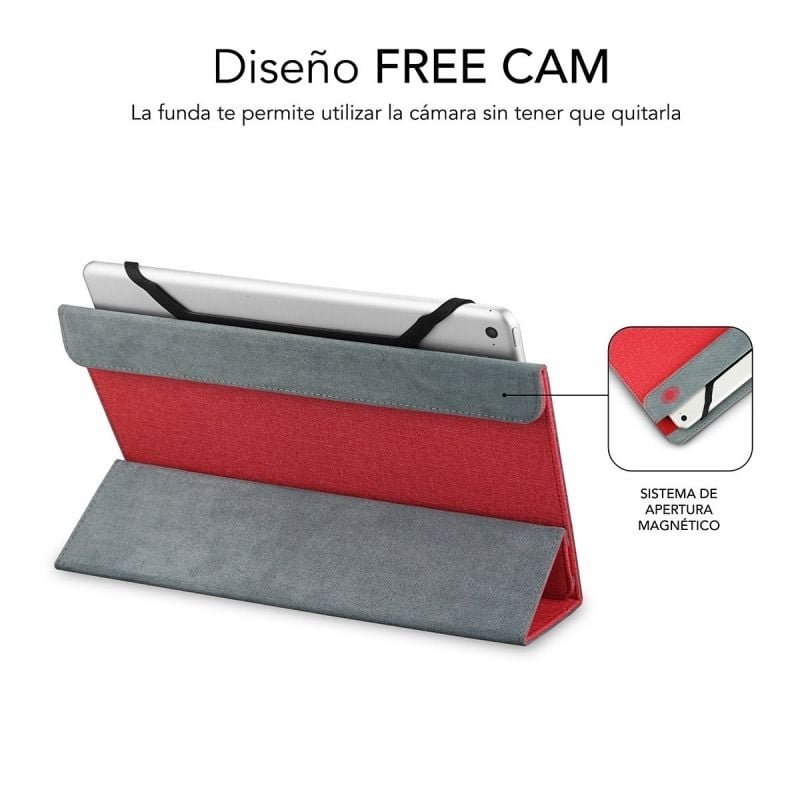 Funda Subblim Freecam para Tablets de 10.1"-11"/ Roja - изображение 2