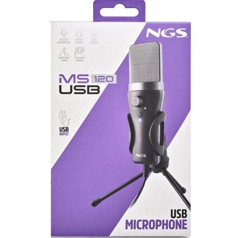 Micrófono NGS MS120USB/ USB 2.0 - изображение 5