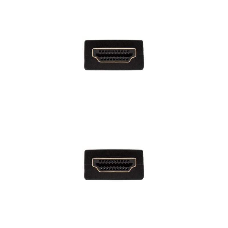 Cable HDMI 1.4 Nanocable 10.15.1700/ HDMI Macho - HDMI Macho/ 1m/ Negro - изображение 3