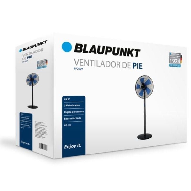 Ventilador de Pie Blaupunkt BP2009/ 45W/ 5 Aspas 40cm/ 3 velocidades - изображение 3