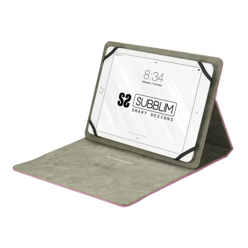 Funda Subblim Clever Stand para Tablets de 9"-10.1"/ Rosa - изображение 5
