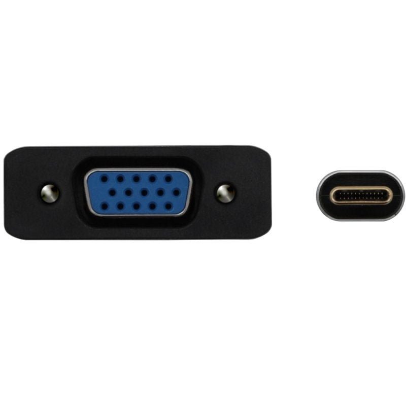 Conversor Aisens A109-0691/ USB Tipo-C Macho - VGA Hembra/ Hasta 27W/ 1250Mbps/ 15cm/ Gris - изображение 3