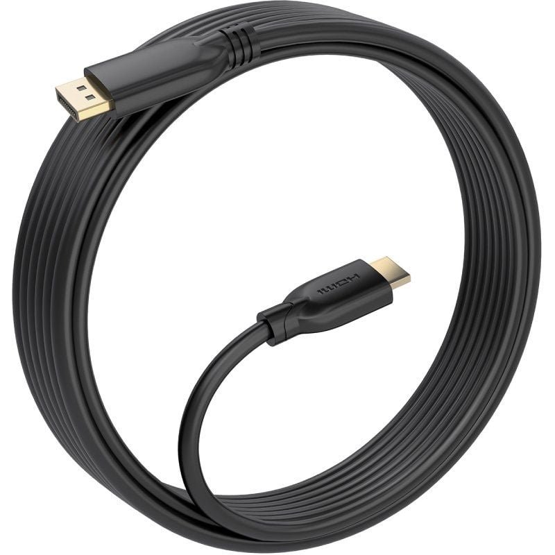 Cable Conversor Aisens A125-0920/ DisplayPort Macho - HDMI 4K Macho/ 5m/ Negro - изображение 2