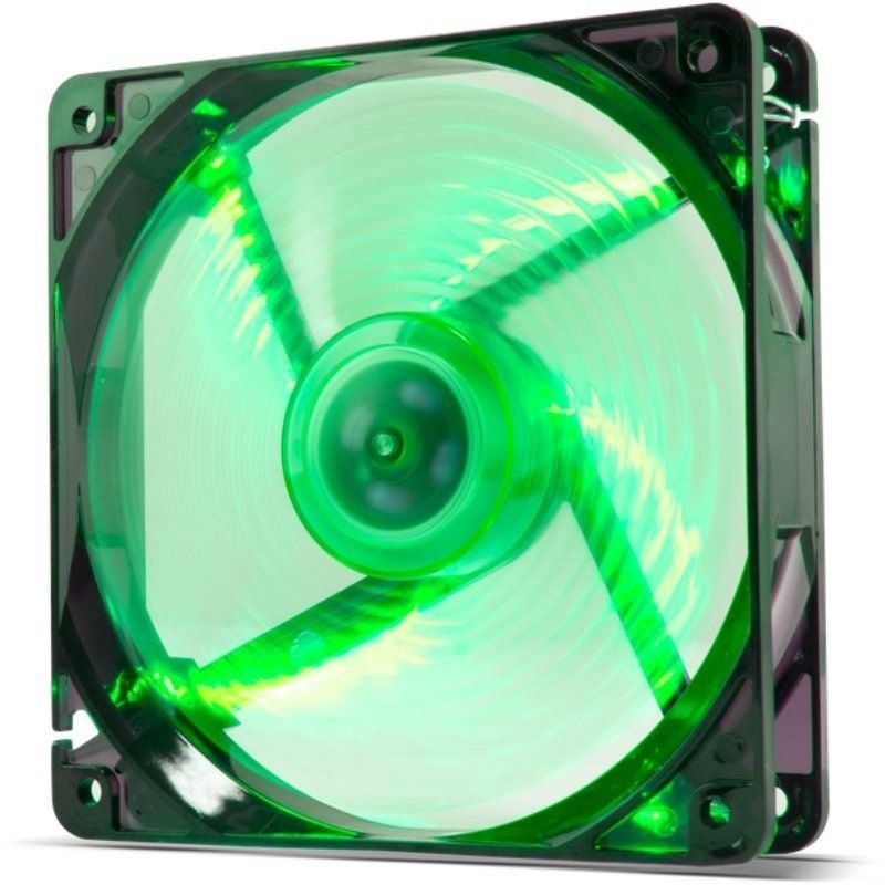Ventilador Nox Coolfan 120 LED/ 12cm/ Verde - изображение 2