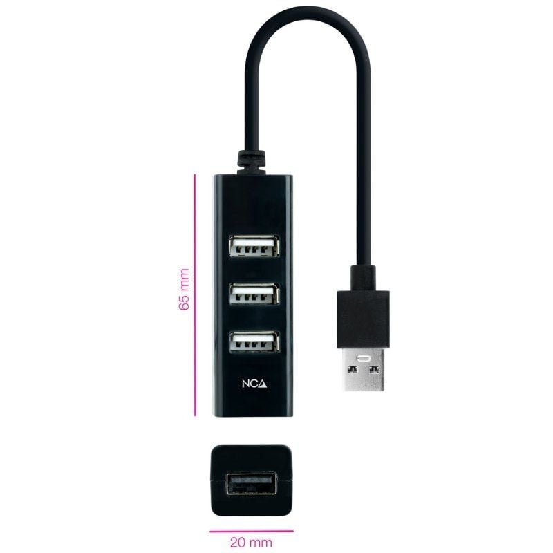 Hub USB 2.0 Nanocable 10.16.4404/ 4xUSB - изображение 2