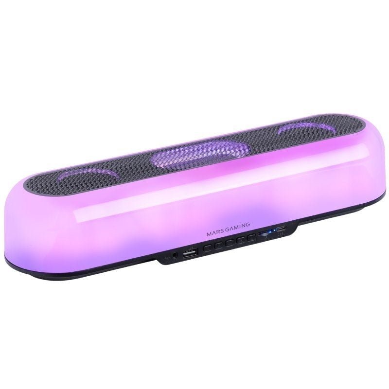 Barra de Sonido con Bluetooth Mars Gaming MSB-ORB/ 20W/ 2.0/ Negra - изображение 4
