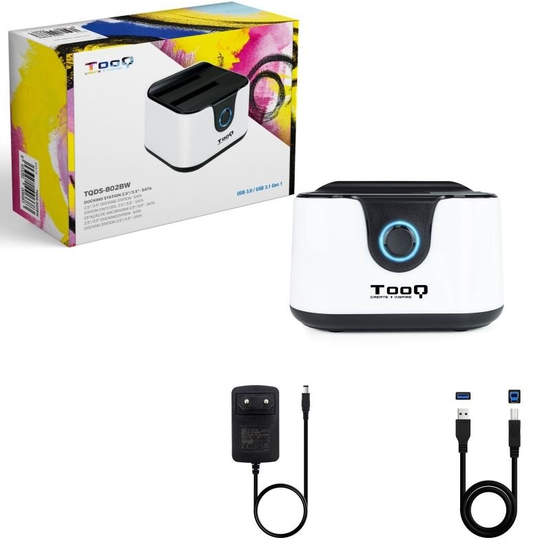 Docking Station para Discos Duros TooQ TQDS-802BW - изображение 5