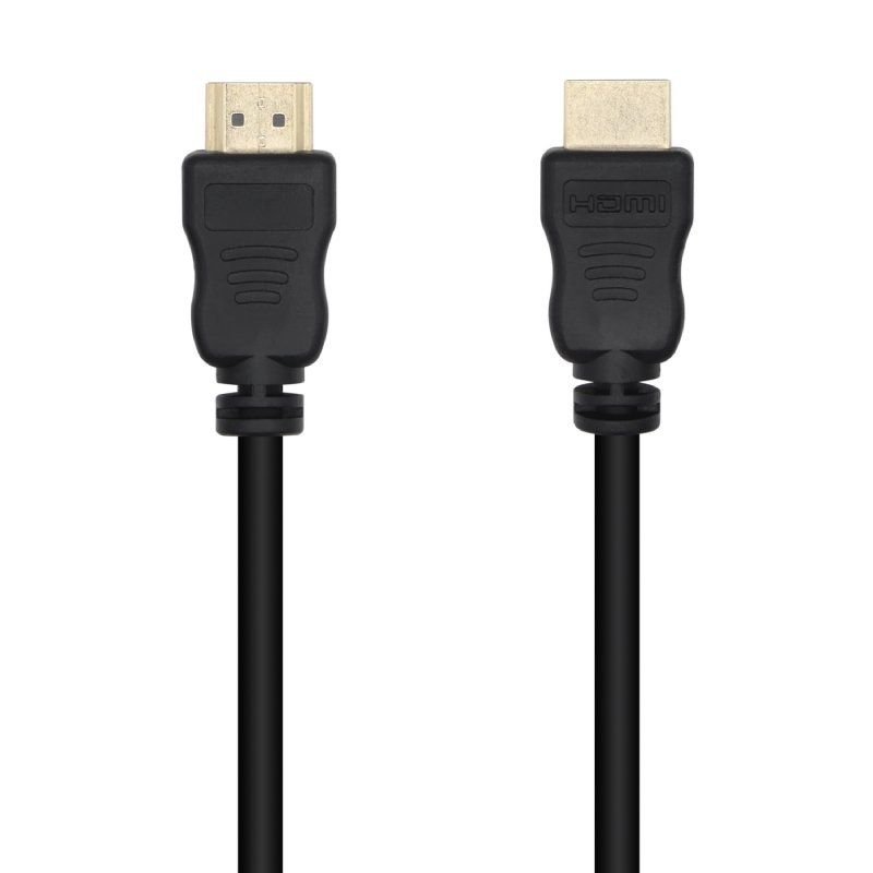 Cable HDMI 1.4 14+1 CCS Aisens A119-0528/ HDMI Macho - HDMI Macho/ 1m/ Negro